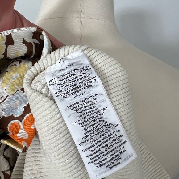 Tory Burch Knit Sweater Top M - Picture 6 of 8